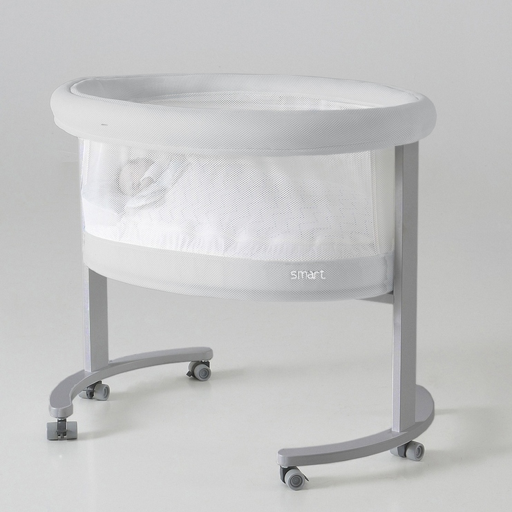 Колыбель Micuna Smart Fresh MO-1456 Pet Grey/Aluminium