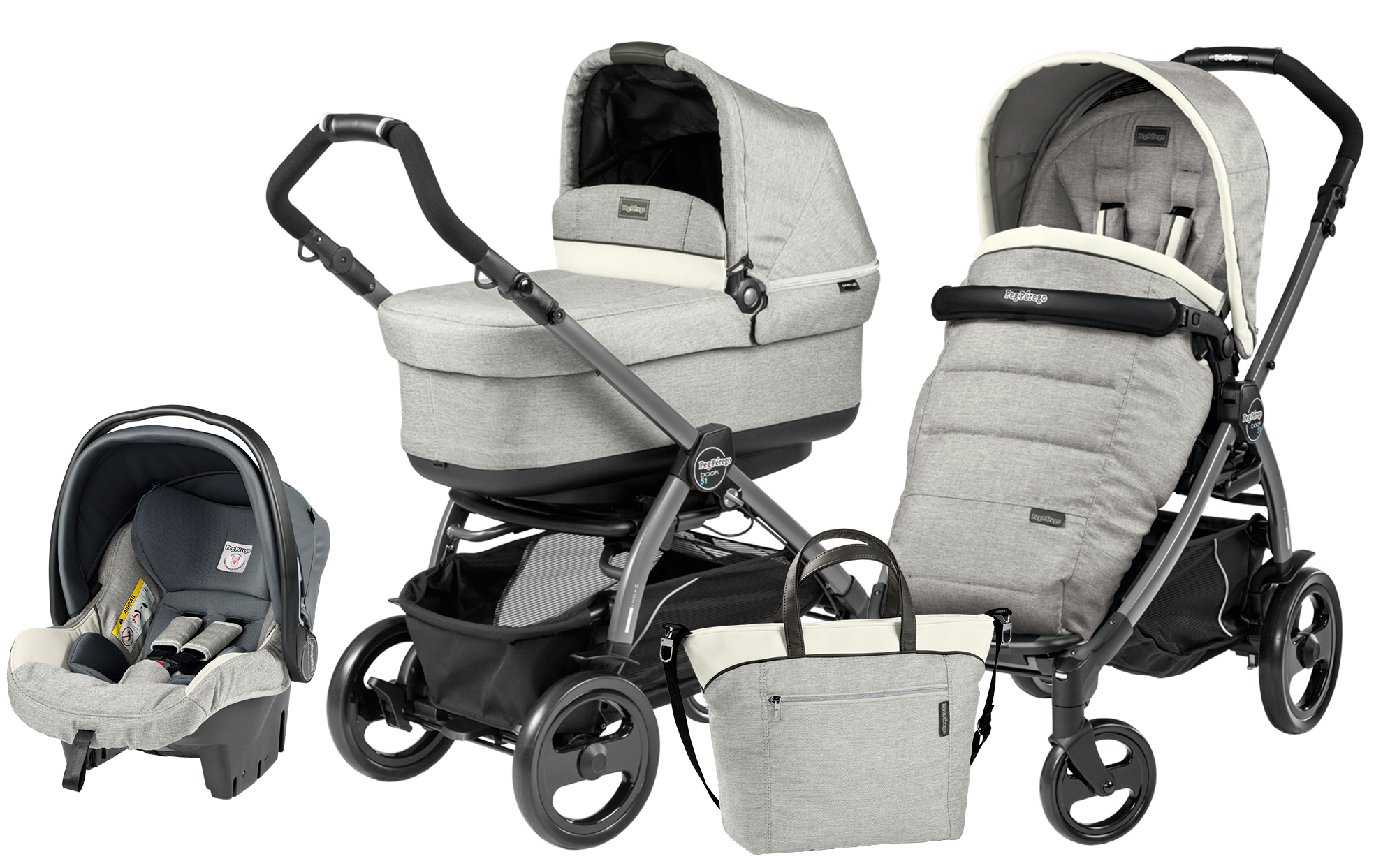 Peg-Perego Book 51 Set Modular POP UP Luxe Opal