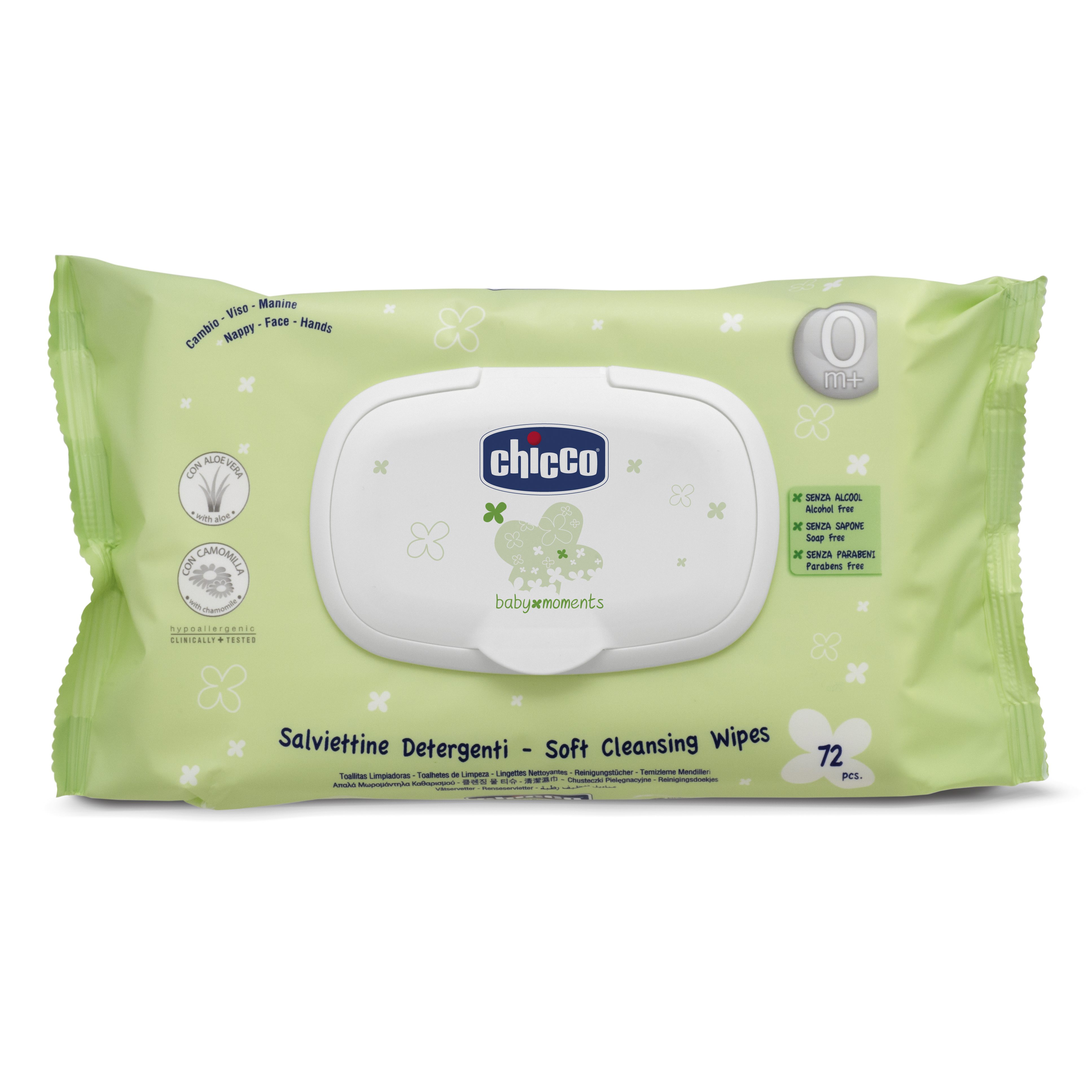 Очищающие салфетки Chicco