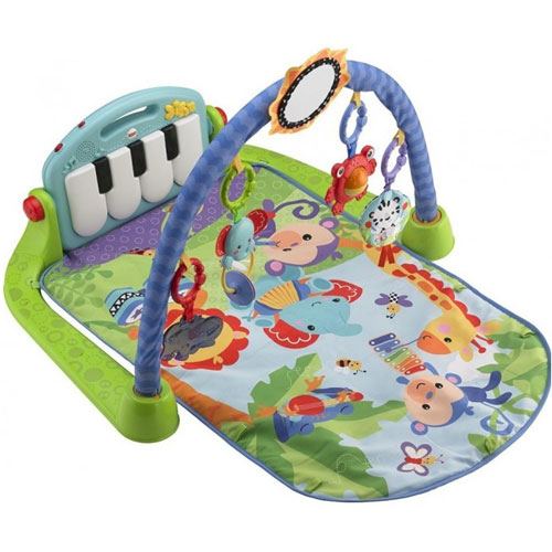 Развивающий музыкальный игровой коврик для новорожденного Fitch Baby Piano Gym 8840