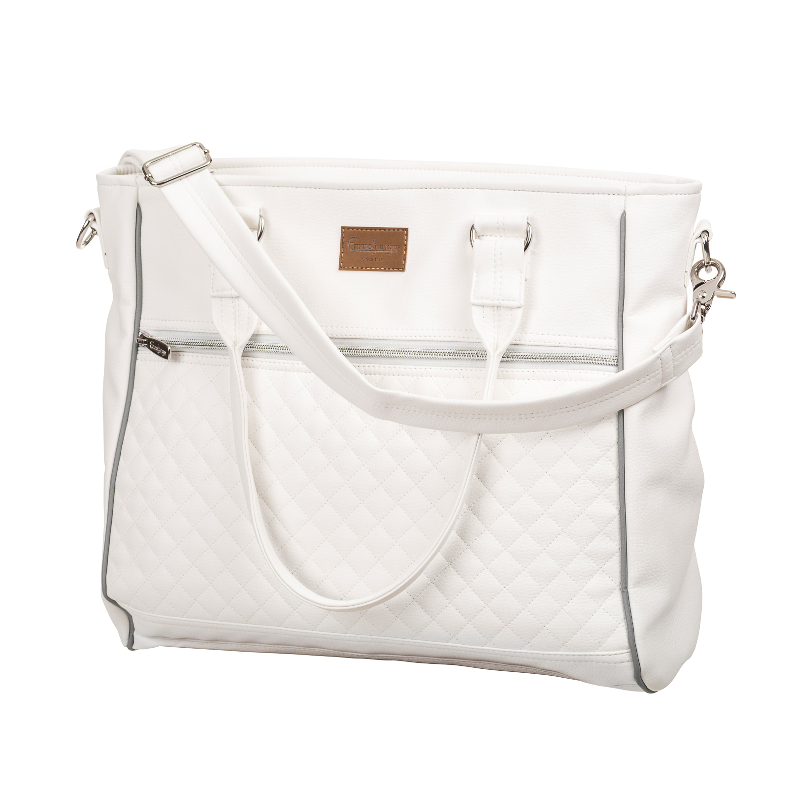 Сумка Emmaljunga Exclusive Changing Bag Lounge White Leatherette