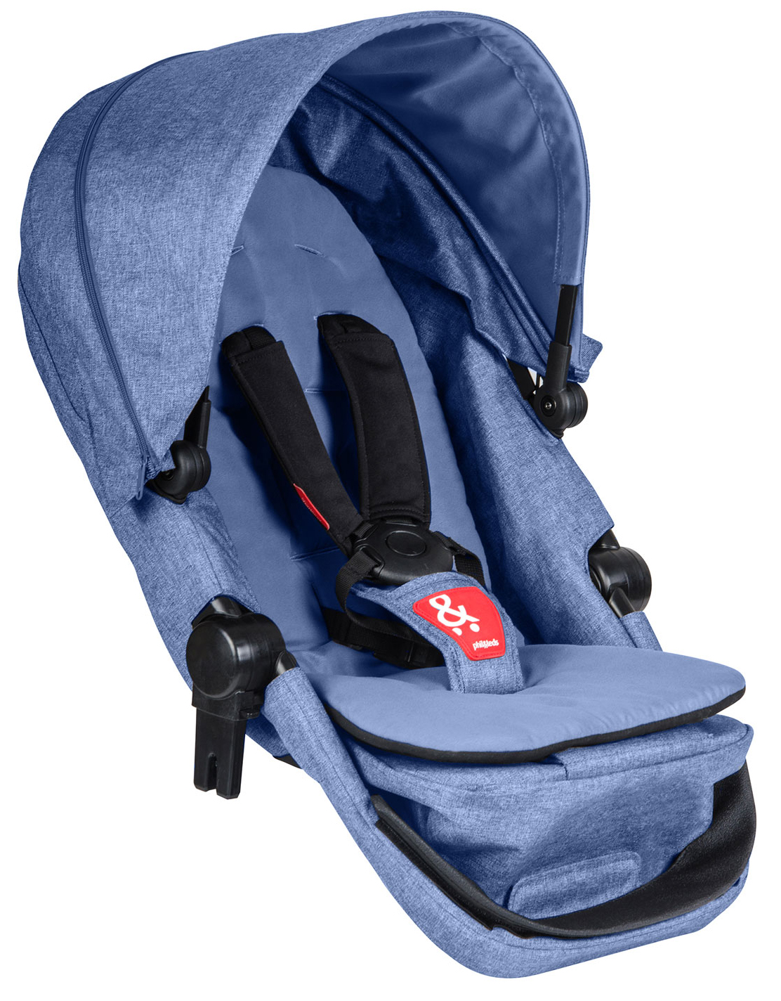 Сидение второго ребенка для коляски Phil and Teds Voyager Blue