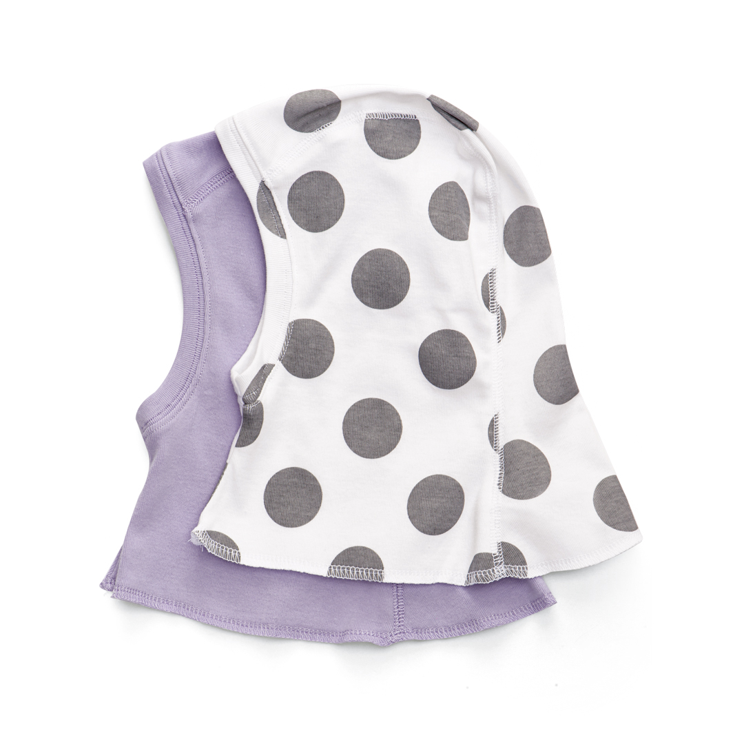 Шапочка-шлем Happy Baby (набор 2 шт.) 90013 size 80