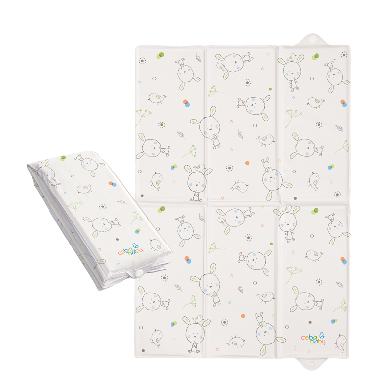 Пеленальный матрац Ceba Baby для путешествий 40х60 Dream Roll Over White