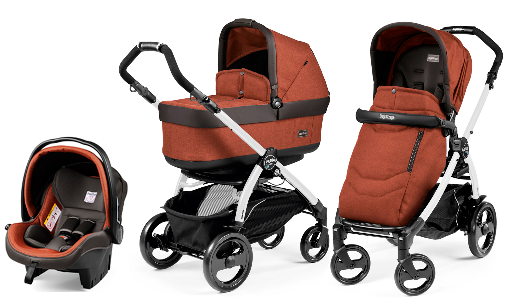 Peg-Perego Book 51 Set Modular POP UP Terracotta