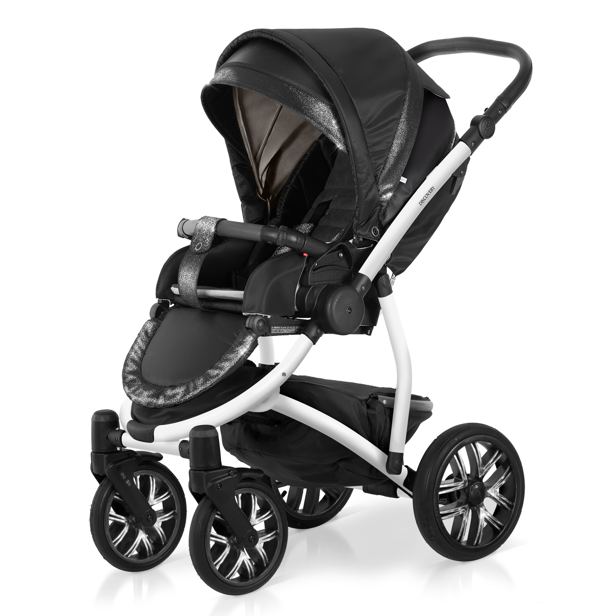 Прогулочная коляска Esspero Nord (шасси Discovery White) Sky Black