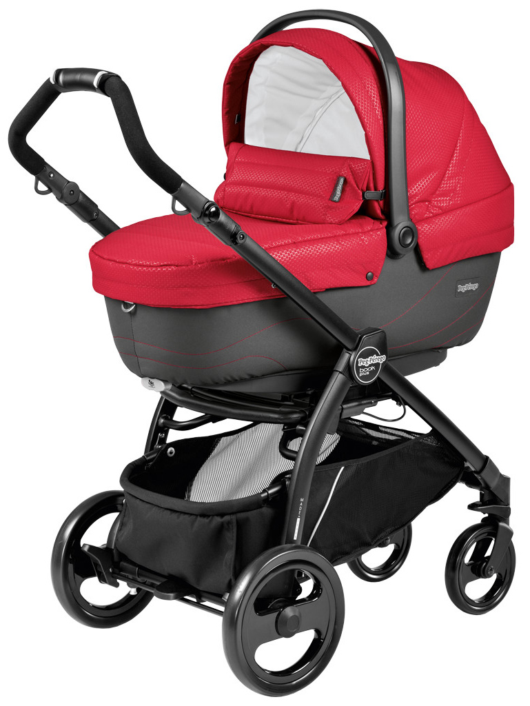 Коляска для новорожденных Peg Perego Book Plus Navetta XL Bloom Red