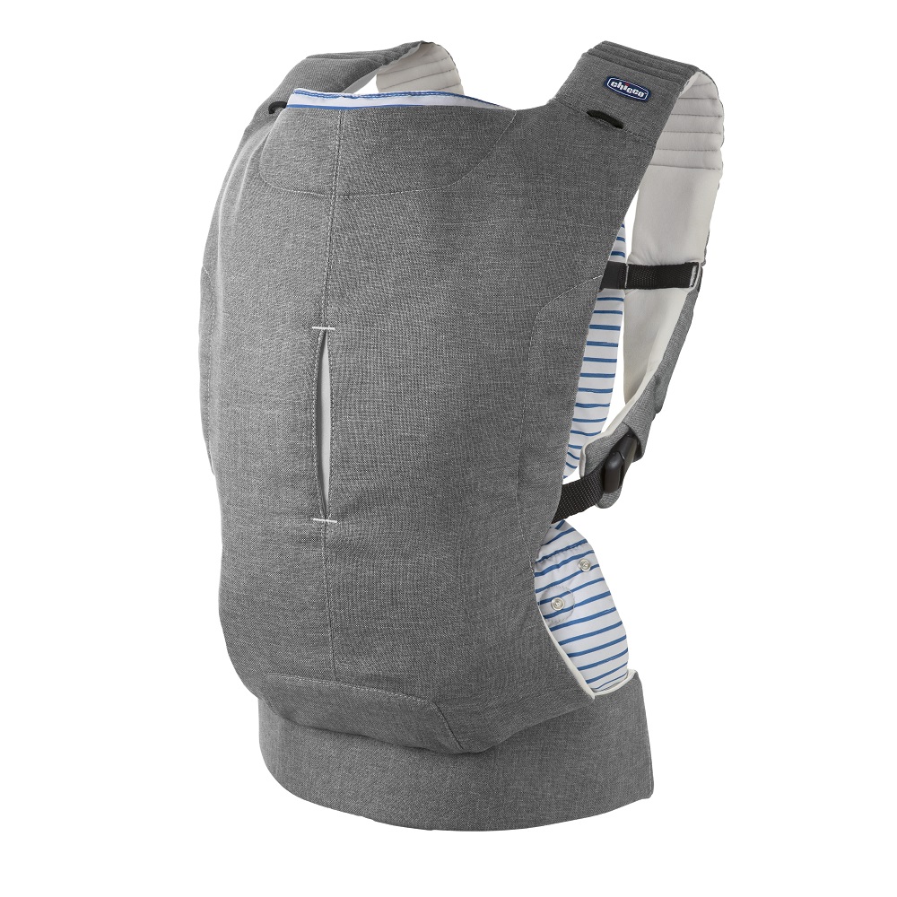 Переноска-кенгуру Chicco Myamaki Complete Grey Stripes