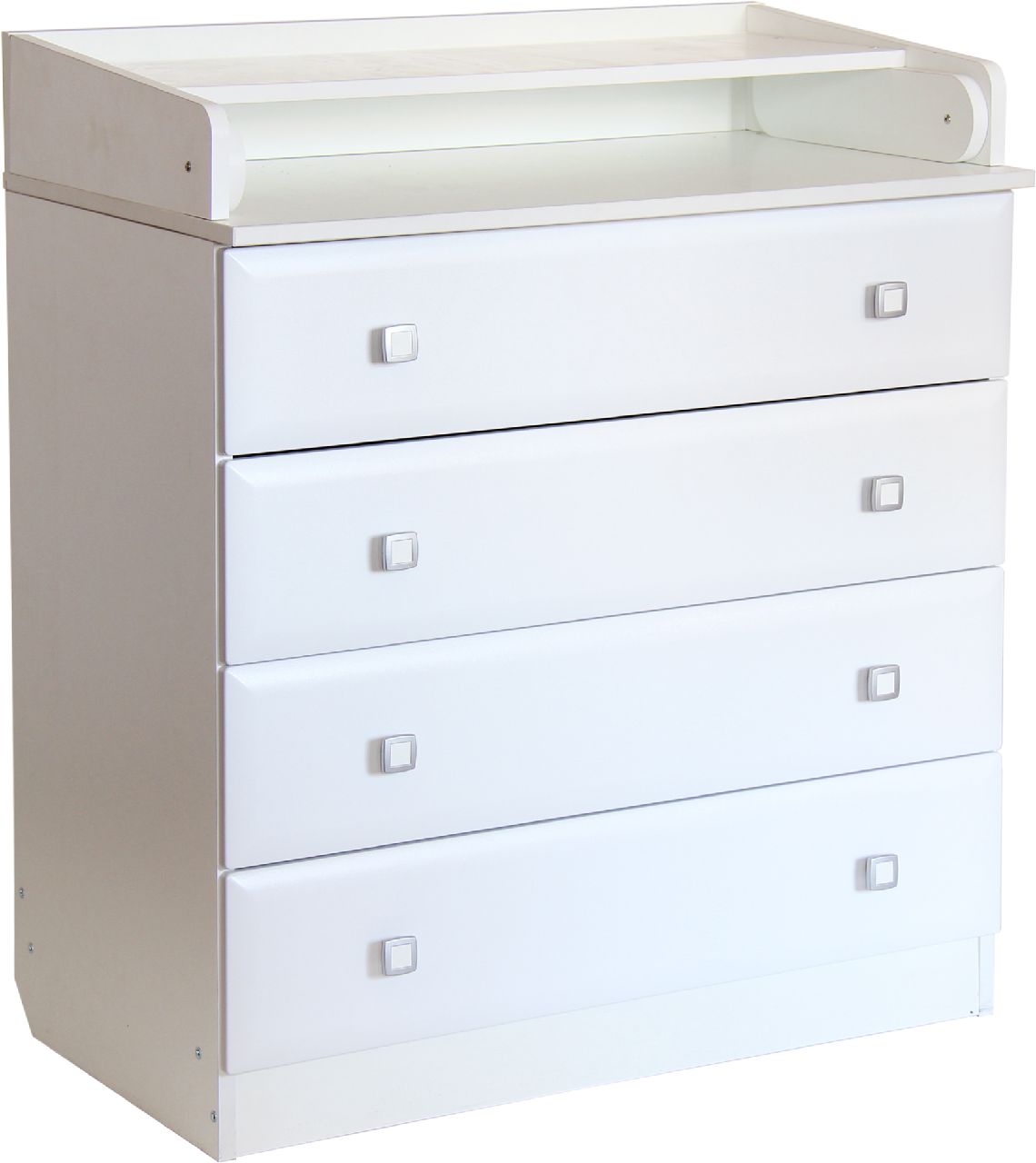 Пеленальный комод Polini Simple 1580 Белый