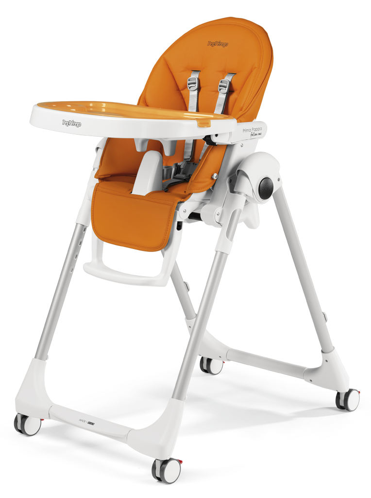 Стульчик для кормления Peg Perego Prima Pappa Follow Me Arancia