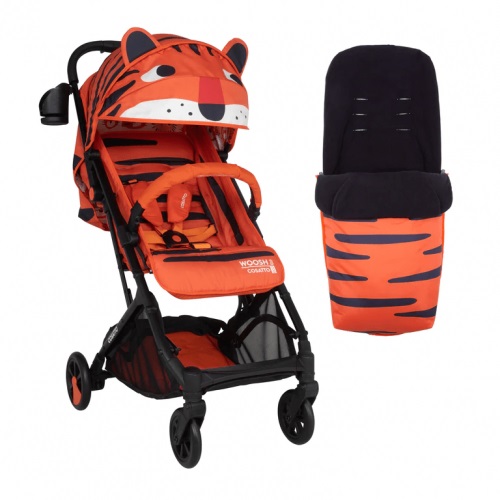 Прогулочная коляска COSATTO Woosh 3 Tomkin Tiger + зимний конверт