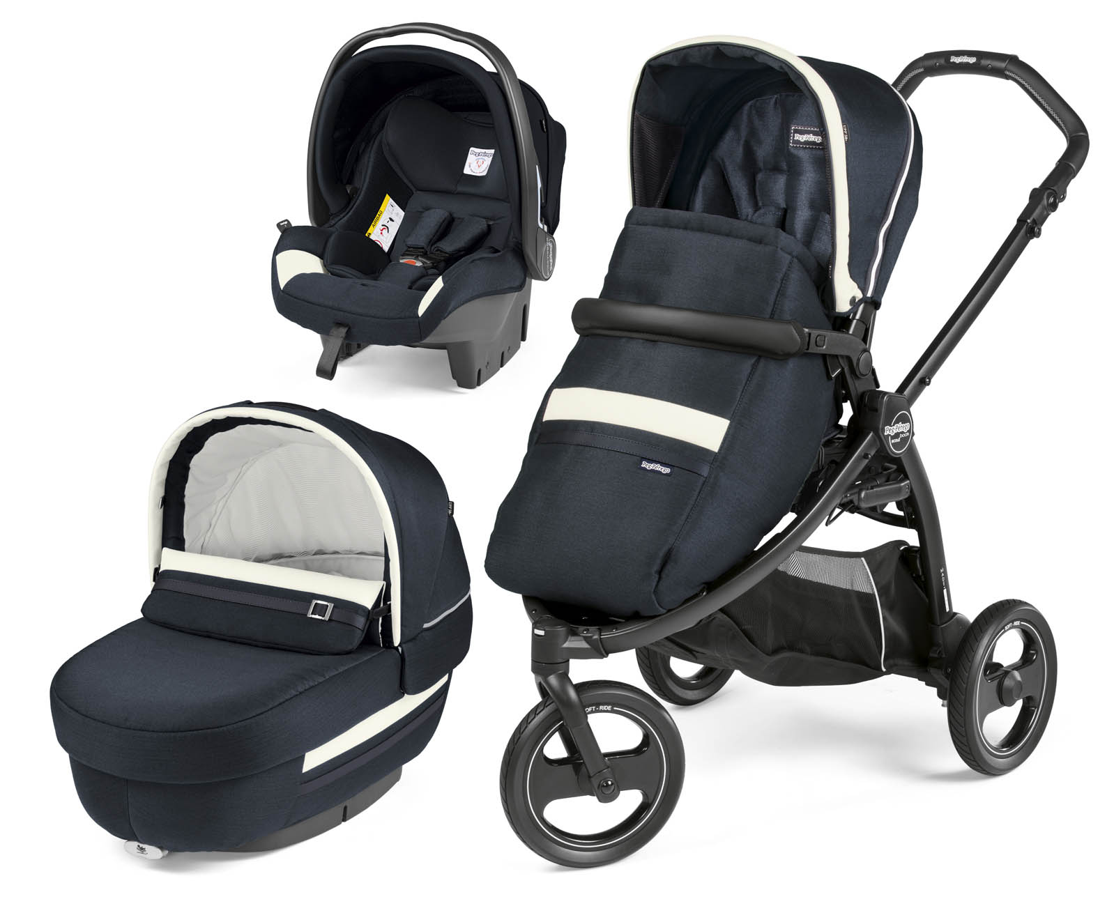 Коляска 3 в 1 Peg Perego Book Scout Elite Modular System Luxe Prestige