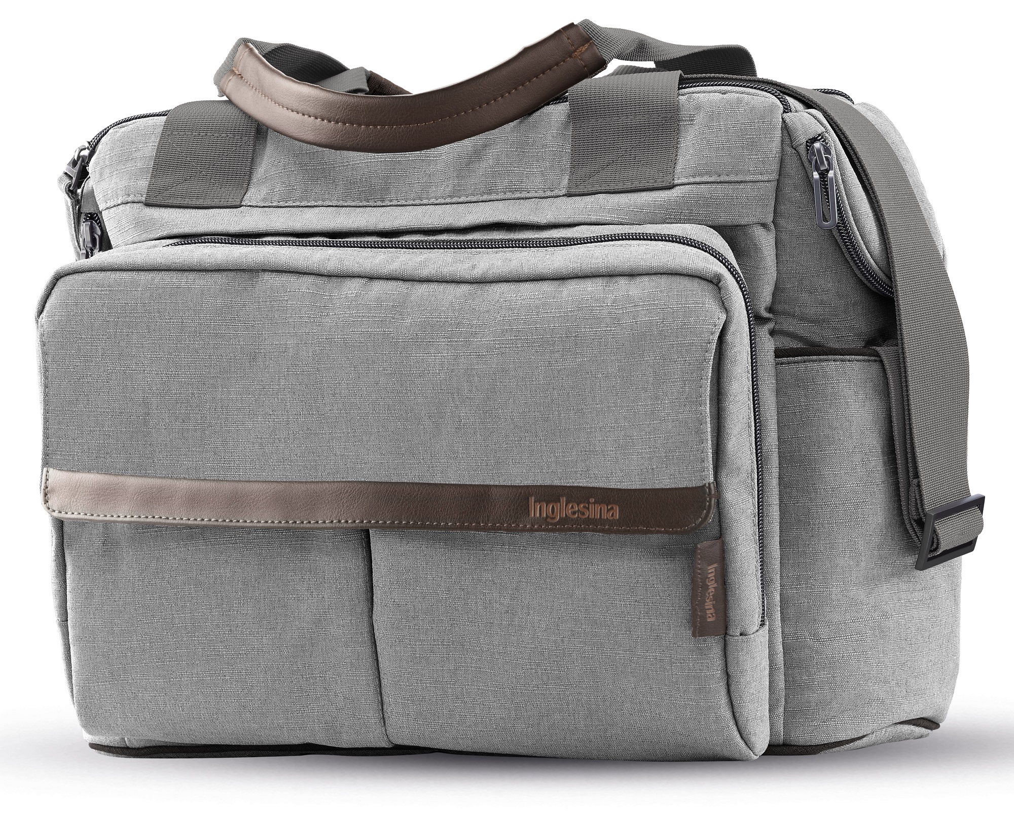 Сумка для коляски Inglesina Aptica Dual Bag M. GREY MELANGE