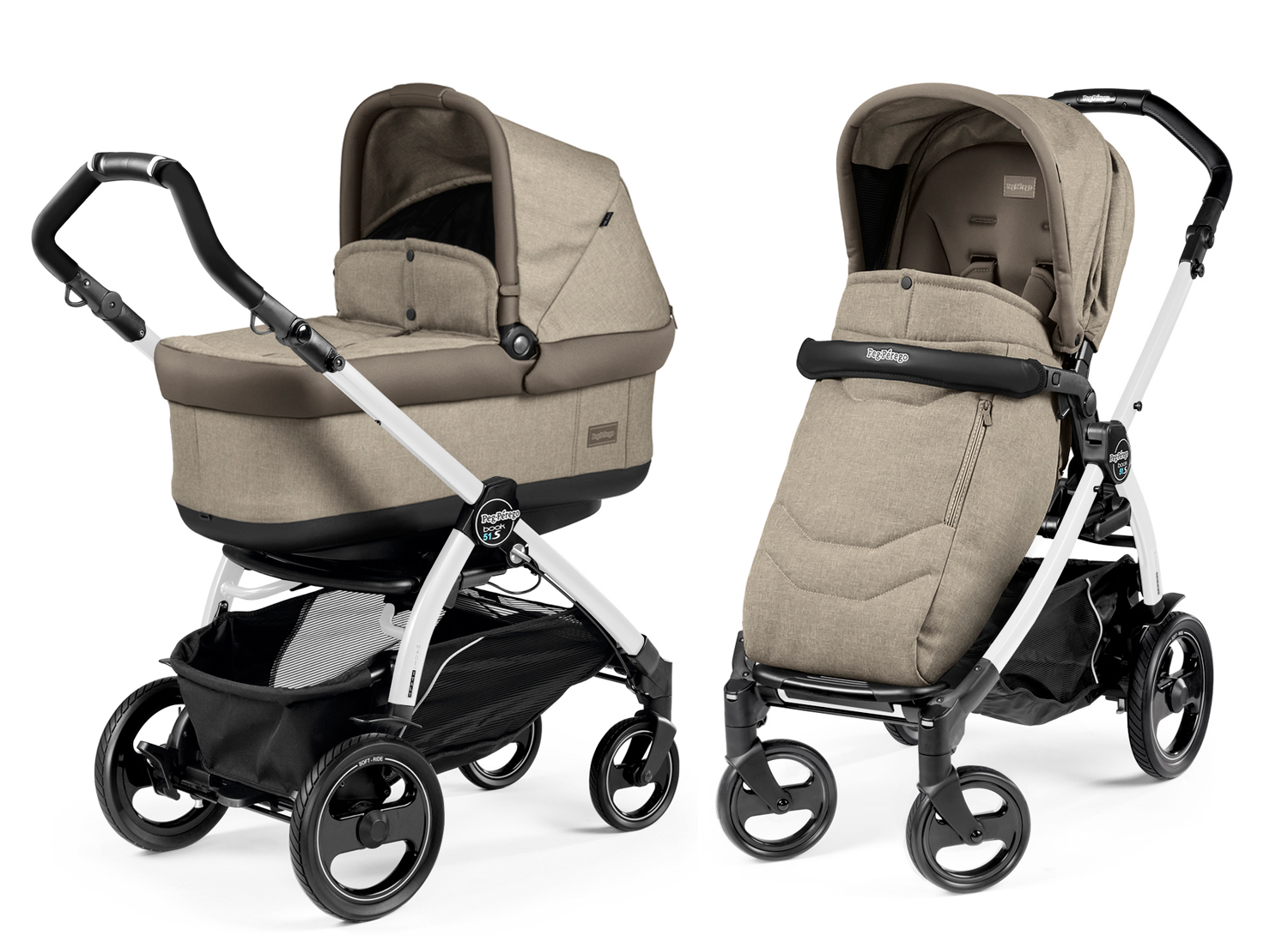 Peg-Perego Book Plus S Modular POP UP Team Cream