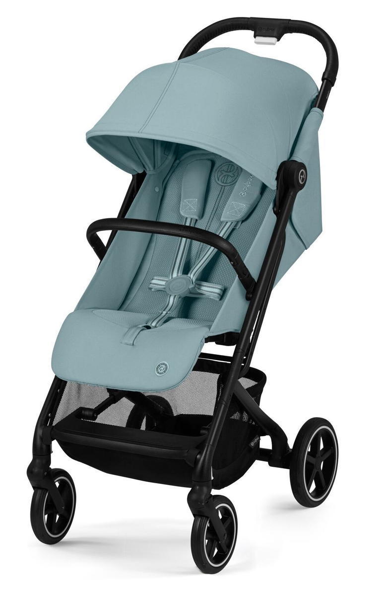 Прогулочная коляска Cybex Beezy Stormy Blue с дождевиком и бампером