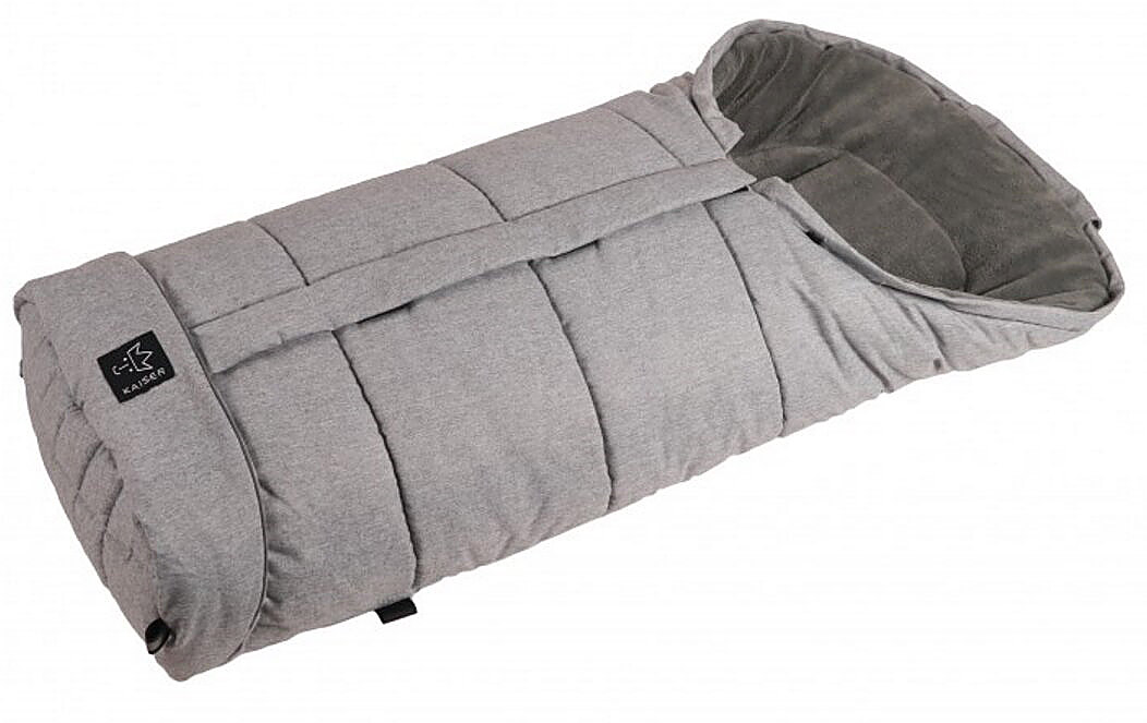 Флисовый конверт Kaiser JOOY Microfleece Melange Light Grey