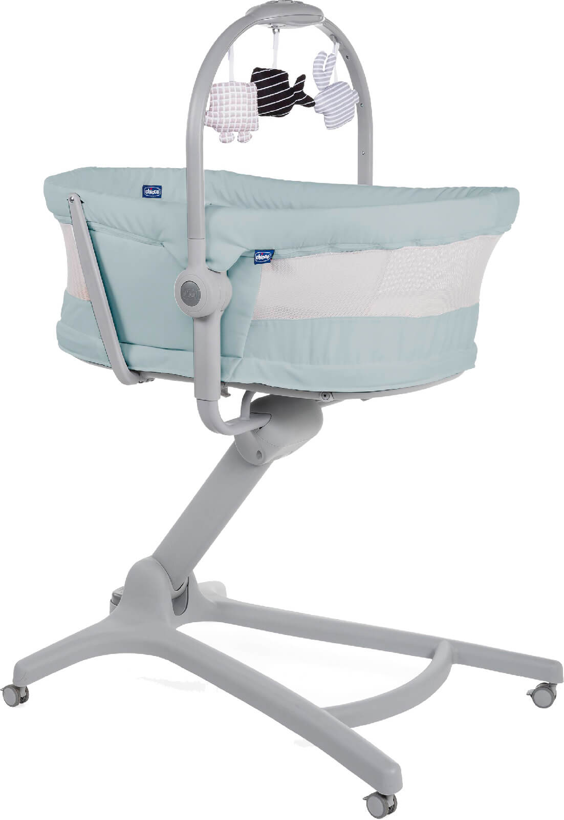 Кроватка-стульчик Chicco Baby Hug 4-в-1 Air Antiguan Sky
