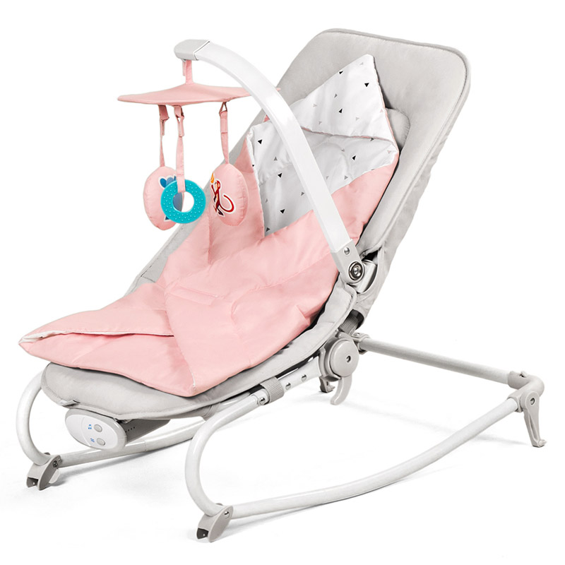 Шезлонг KinderKraft Felio pink