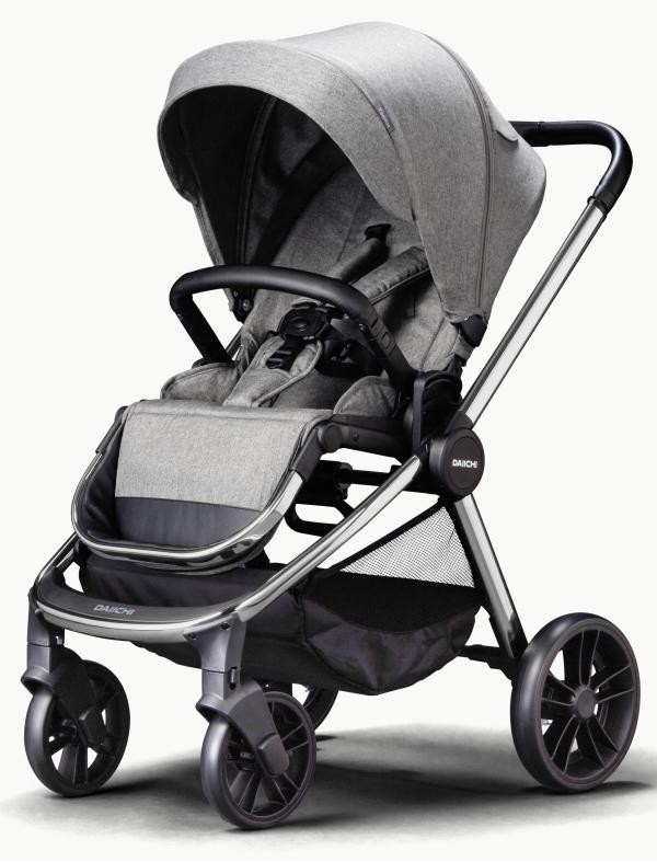 Прогулочная коляска DAIICHI™ Allee (рама Chrome) Misty Grey