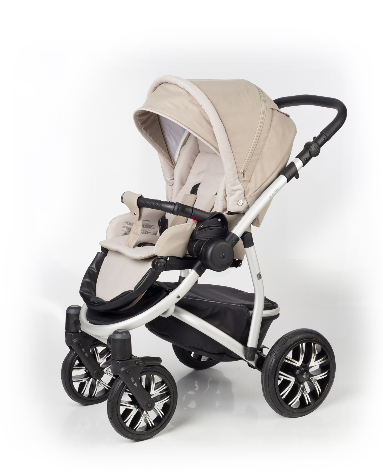 Прогулочная коляска Esspero Discovery (шасси Grey) Khakki Beige