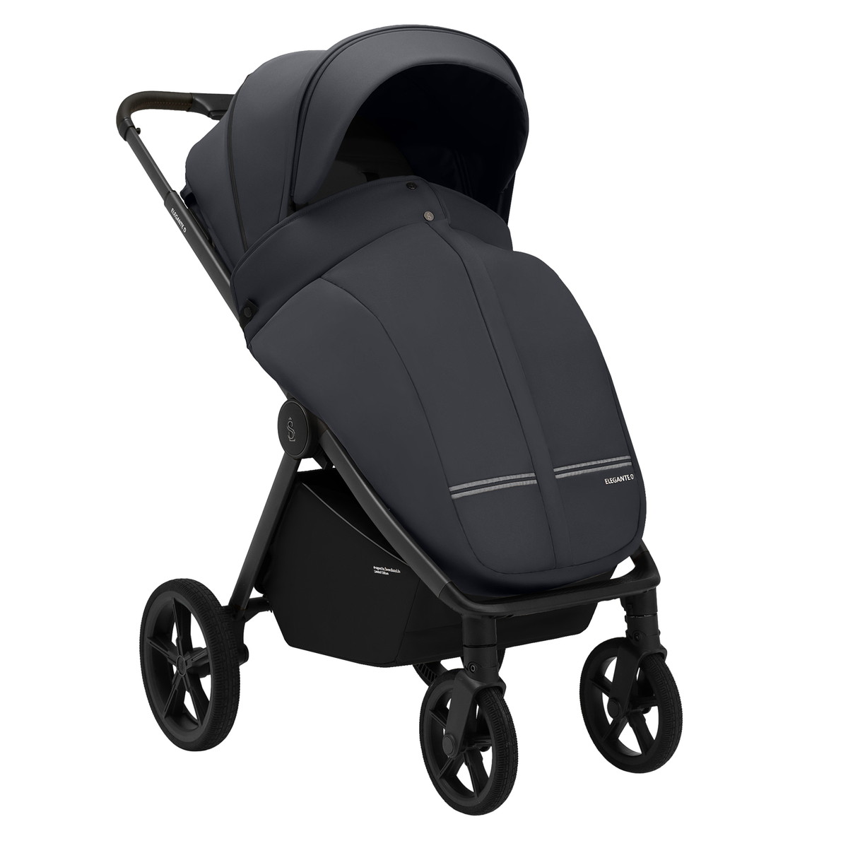 Прогулочная коляска SBL Elegante D Dark Grey
