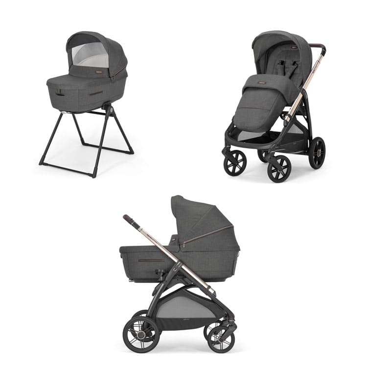 Коляска 2 в 1 Inglesina Aptica с подставкой под люльку Stand Up New Velvet Grey