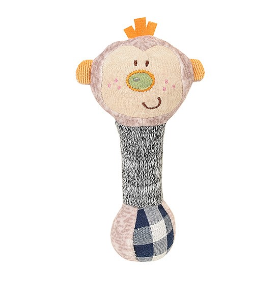 Игрушка пищалка BabyOno Маленькая Обезьянка