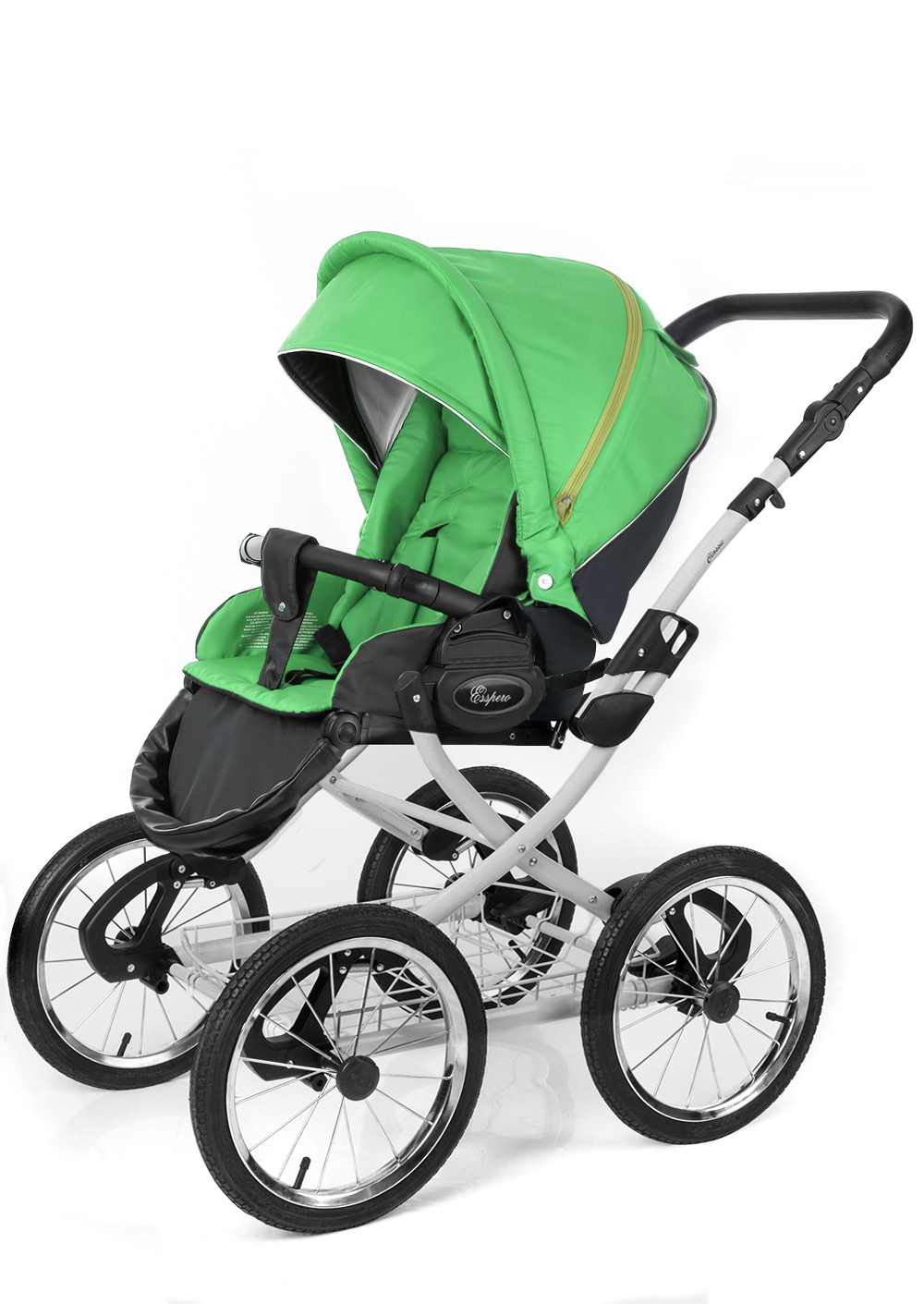 Прогулочная коляска Esspero Classic Alu (шасси Grey) Green