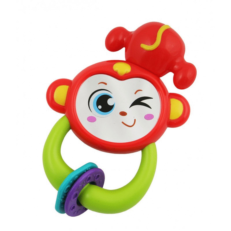 Погремушка BabyMix Funny monkey