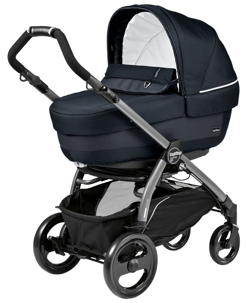 Коляска для новорожденных Peg Perego Book 51 Elite Luxe Bluenight