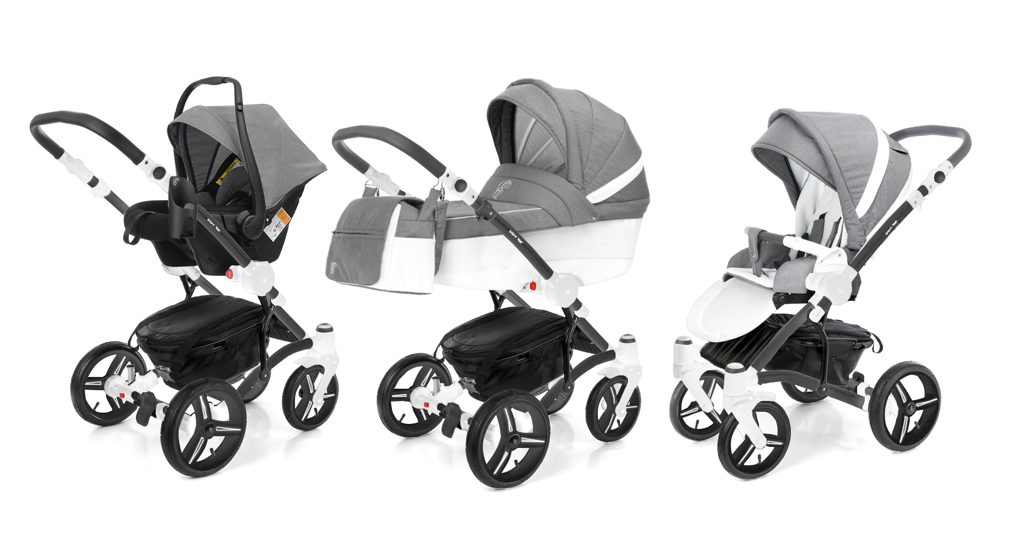 Коляска 3 в 1 Esspero Grand Tour Jeans Grey