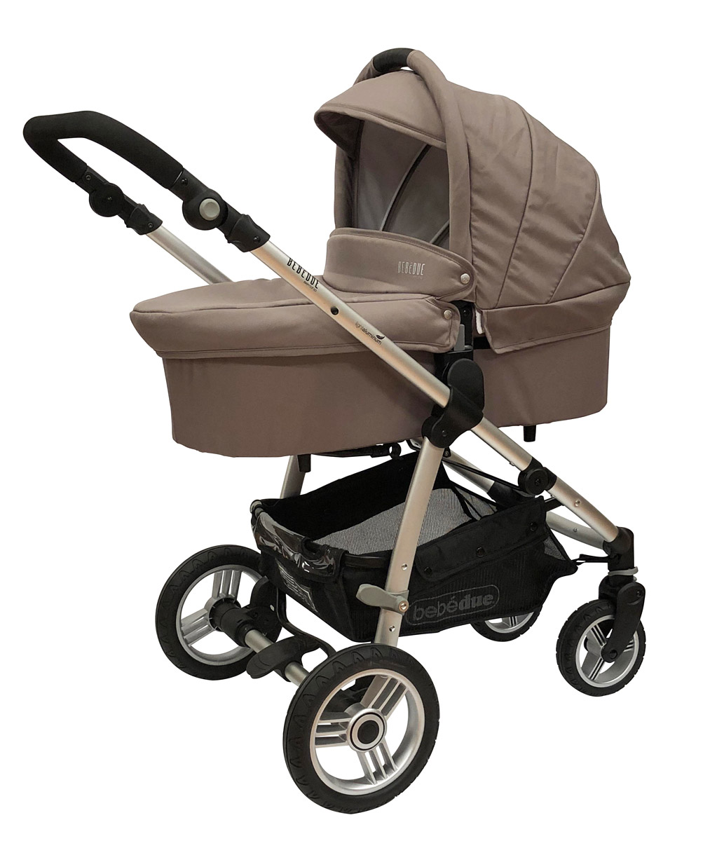 Коляска 2 в 1 Bebe Due Beyond Бежевый