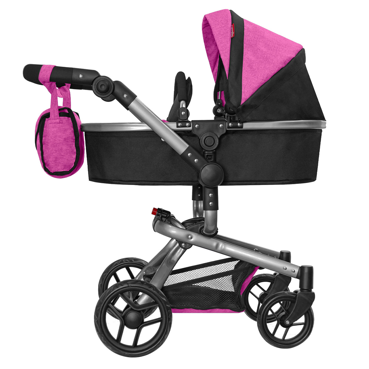 Коляски для кукол Carrello Fortuna ROSE RED