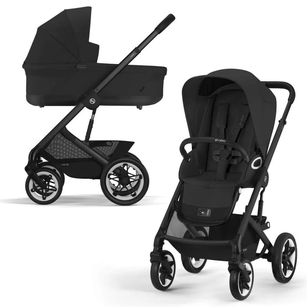 Коляска 2 в 1 Cybex Talos S Lux BLK Moon Black