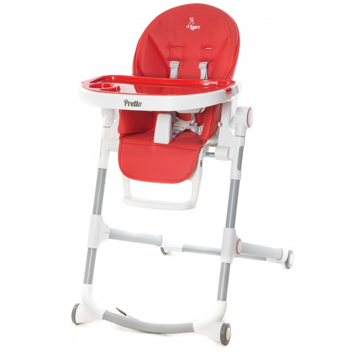 Стульчик для кормления Lepre Pretto Red