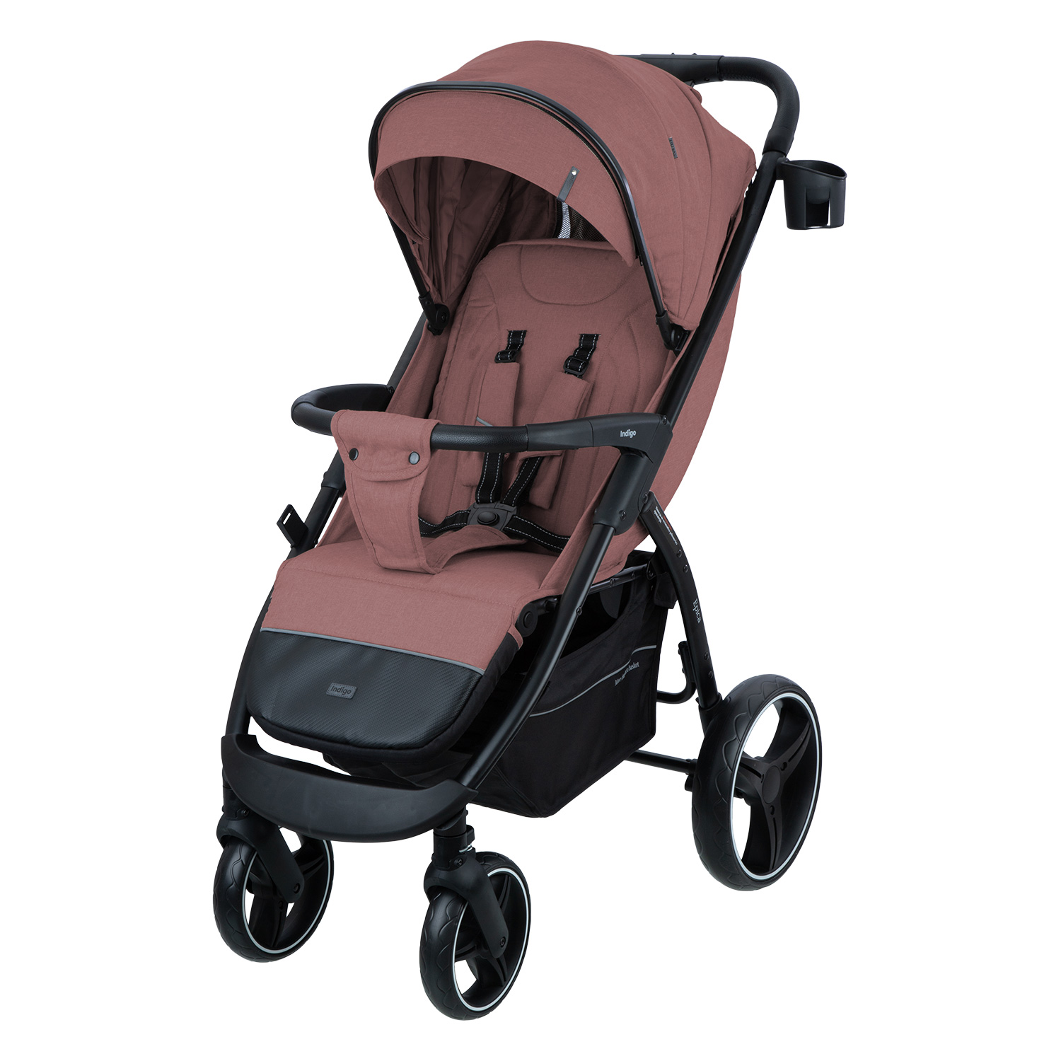 Прогулочная коляска INDIGO EPICA XL розовый