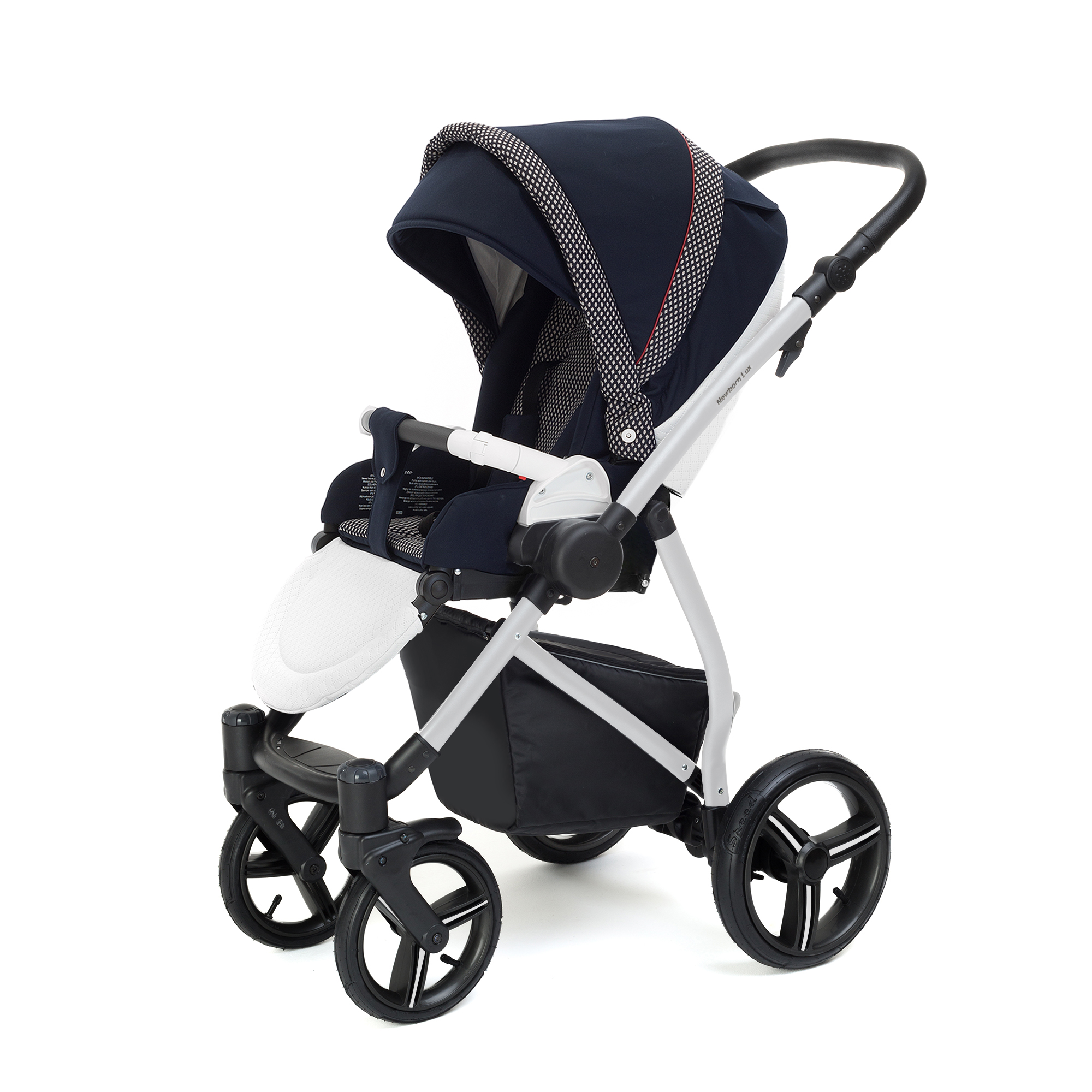 Прогулочная коляска Esspero Grand Newborn Lux (шасси Grey) Royal Deep Ocean
