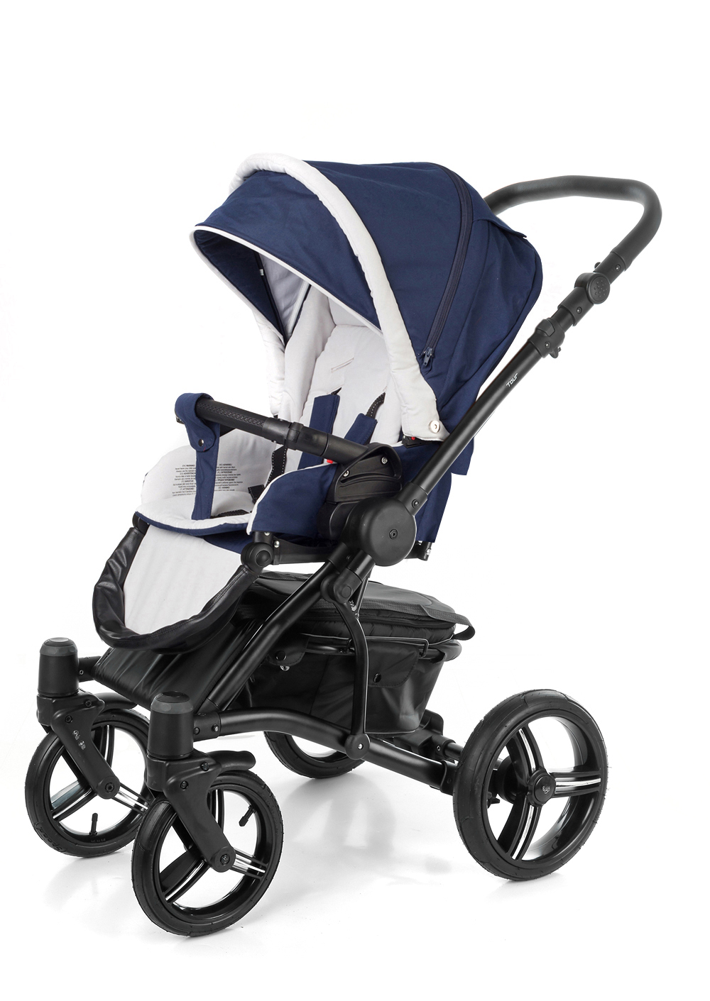 Прогулочная коляска Esspero Tour (шасси Black) Navy Grey