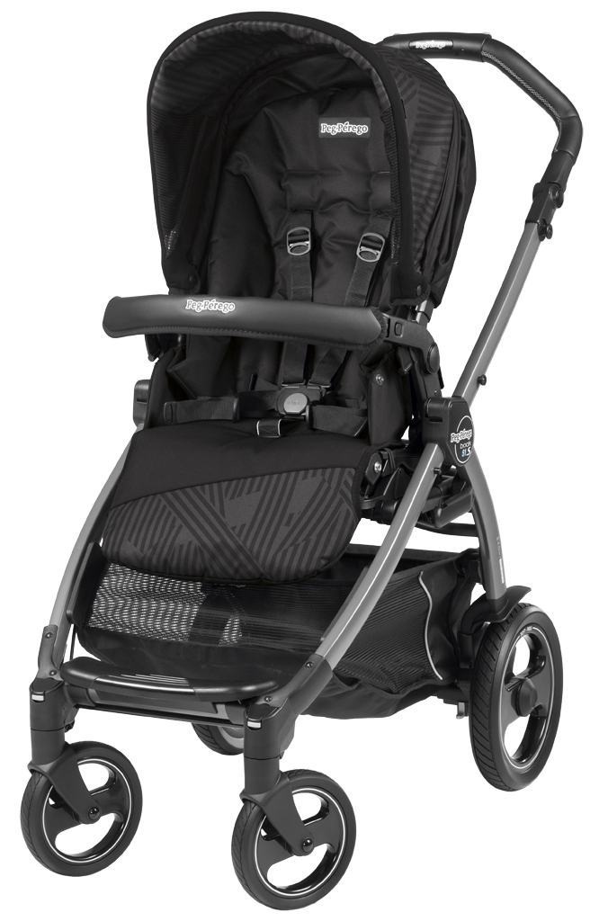 Прогулочная коляска Peg Perego Book S Pop Up Sportivo (шасси Jet) Geo Black