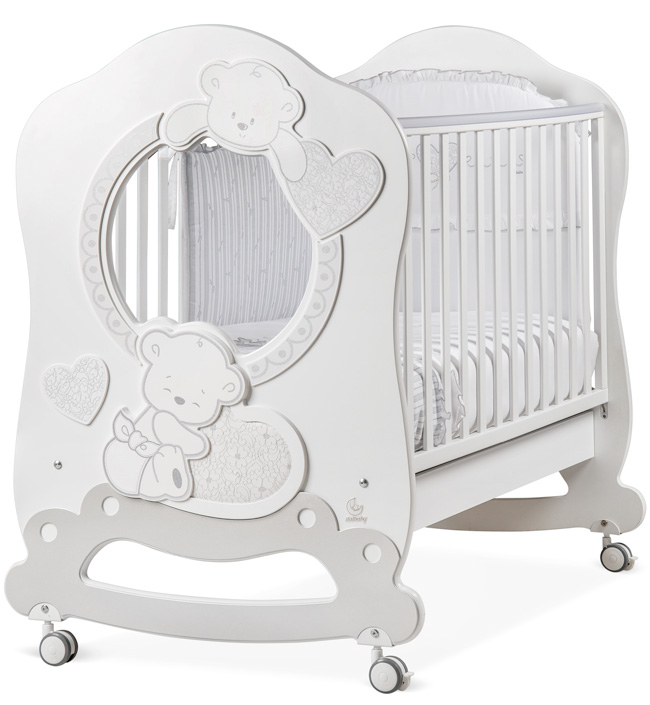 Детская кровать Italbaby Love Oblo Белый