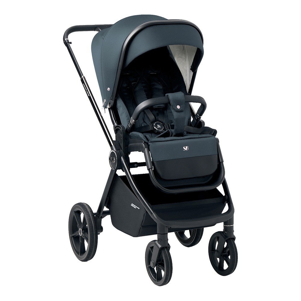 Прогулочная коляска Sweet Baby Elegante Chrome Blue