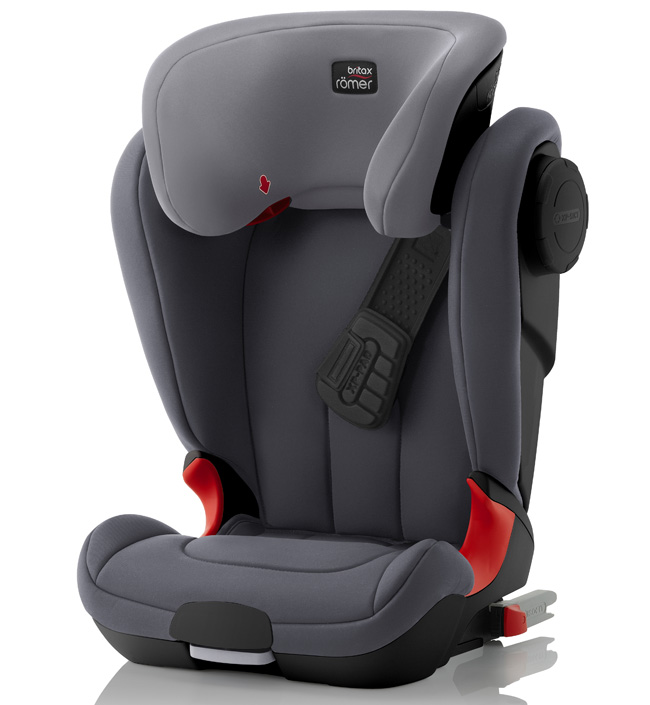 Автокресло Britax Römer Kidfix XP SICT Black Series Storm Grey Trendline