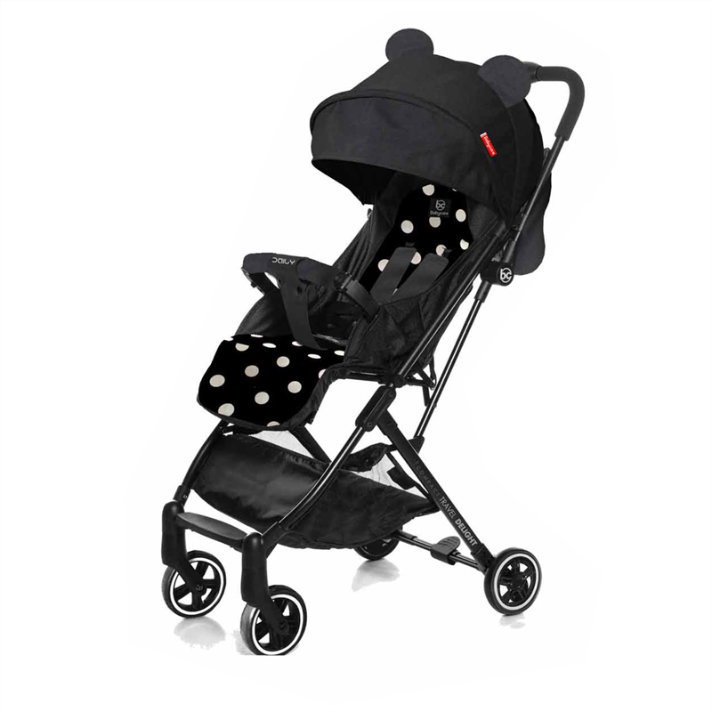 Прогулочная коляска Baby Care Daily Чёрная точка