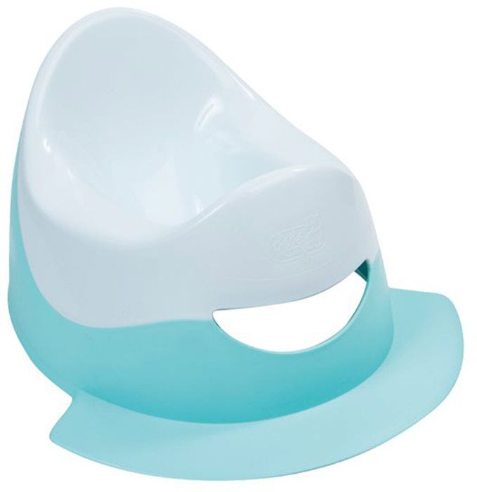 Горшок с подножкой Bebe Confort 12 - 36 месяцев белый/голубой