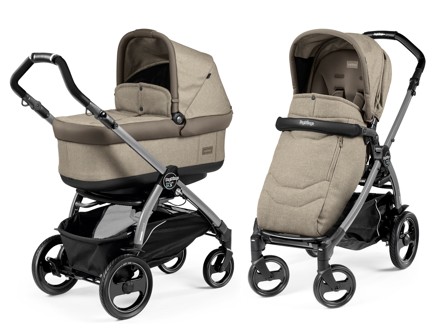 Peg-Perego Book Plus S Modular POP UP Team Cream
