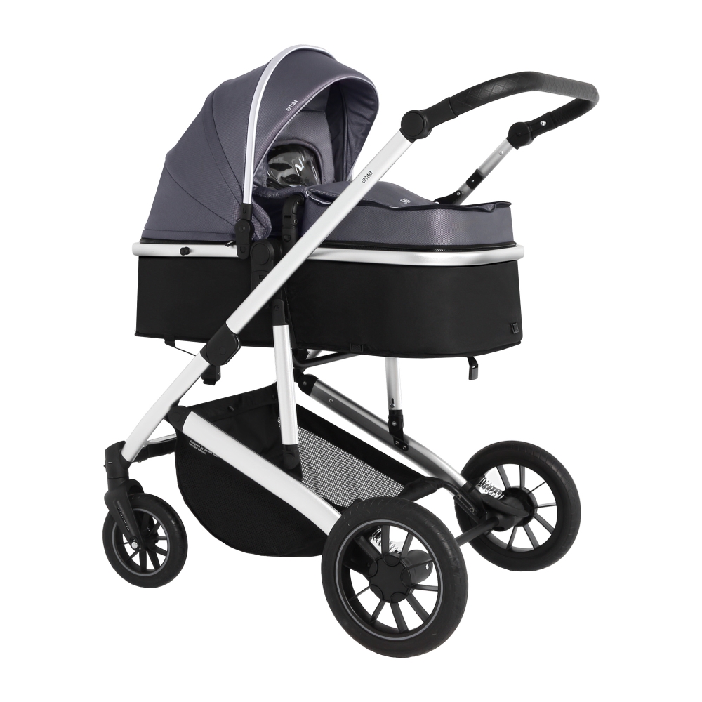 Коляска-трансформер 2 в 1 Sweet Baby Optima Grey