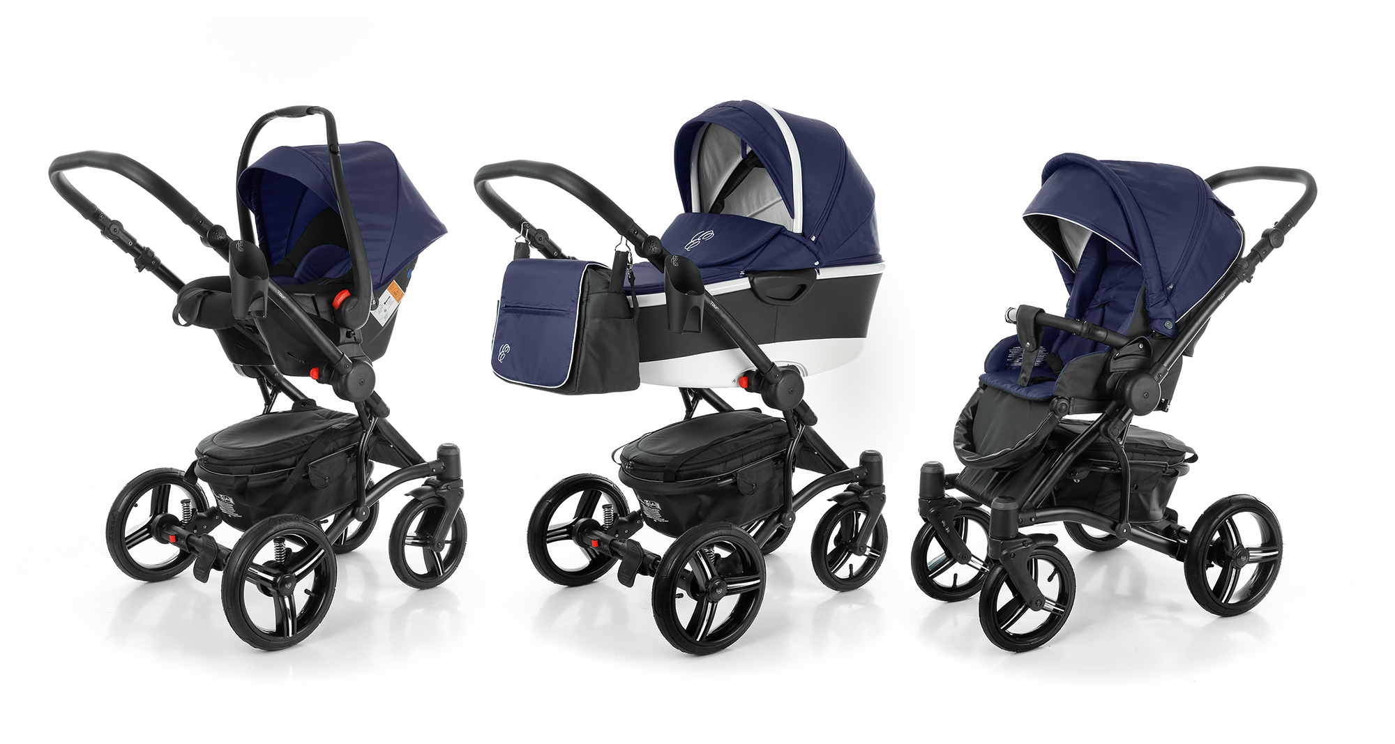 Коляска 3 в 1 Esspero Tour Alu (шасси Black) Navy