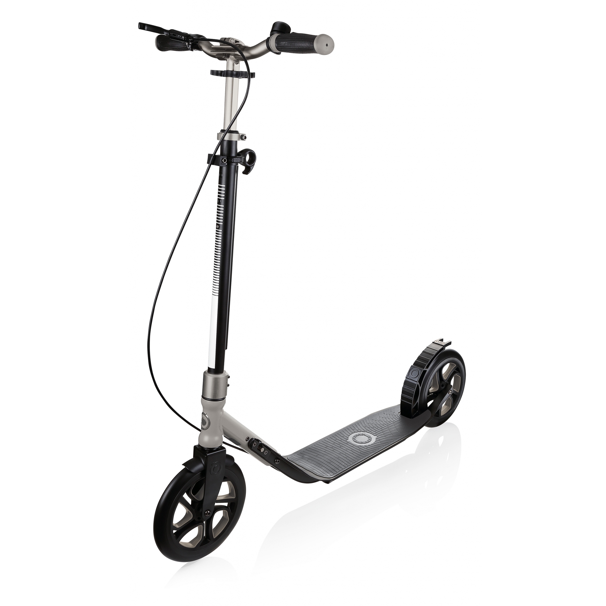 Самокат Globber ONE NL 230 ULTIMATE черный-свинцовый-серый