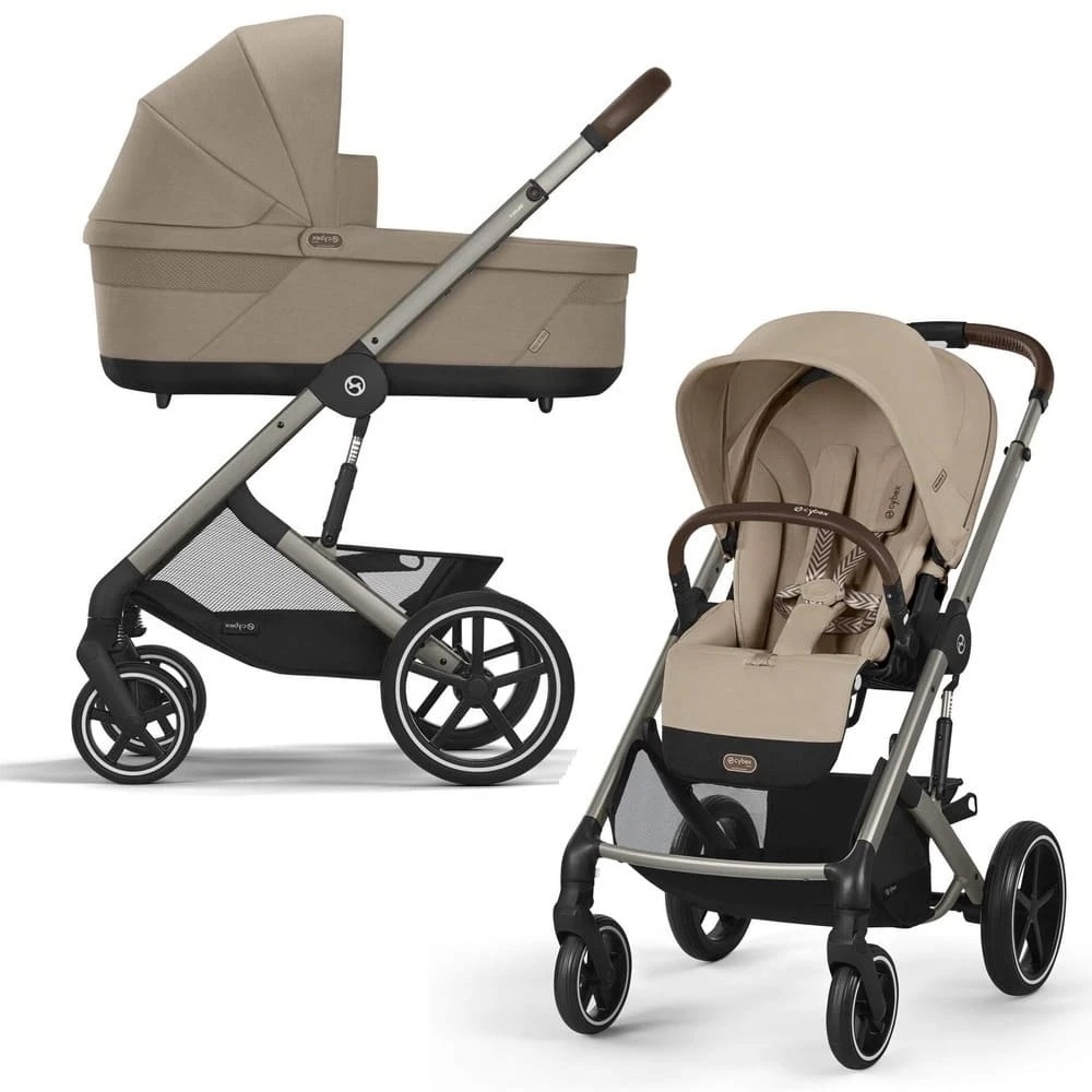 Коляска 2 в 1 Cybex Balios S Lux Almond Beige