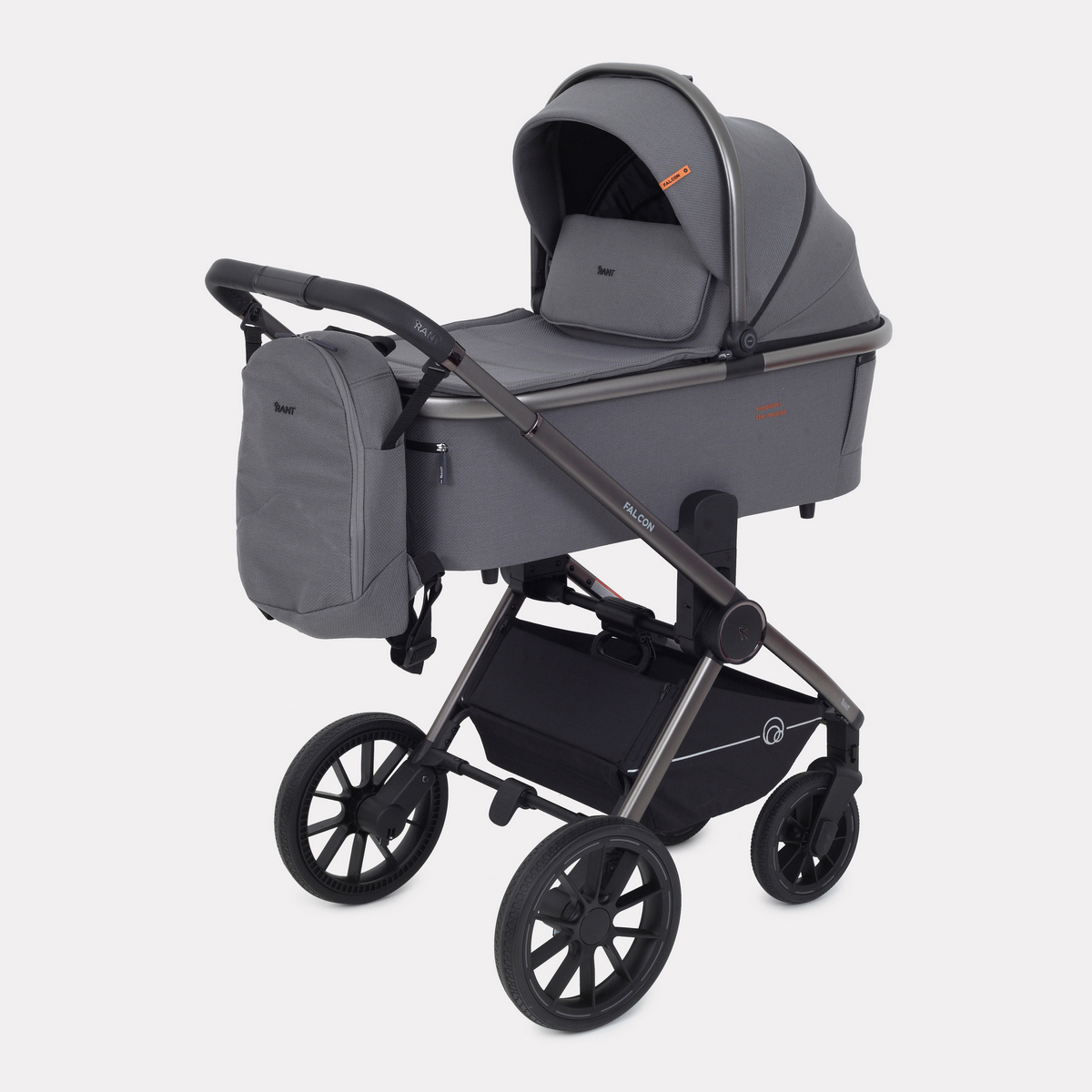 Коляска 2 в 1 RANT FALCON Grey